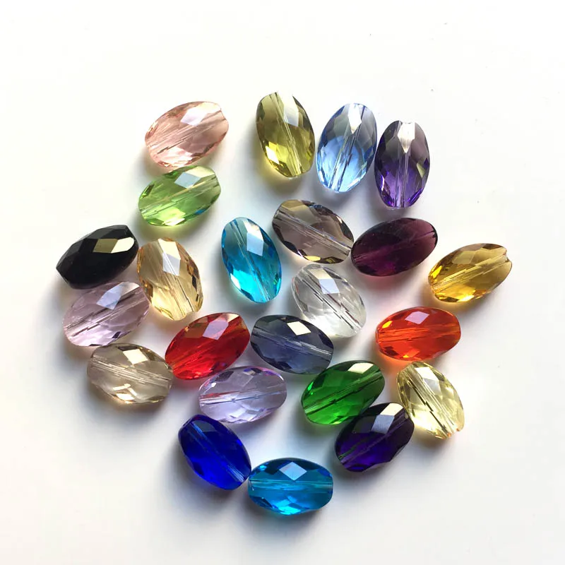 100 шт. бусины из чешского хрусталя 9 х6 мм|czech crystal|crystal beadsczech crystal beads |