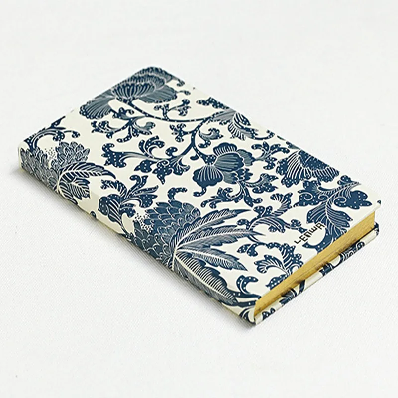 B(Wisteria flowers) 1 шт., Modish, минималистичный ретро блокнот, древний цветочный блокнот, s дневник, блокнот, журнал путешественника, офисный материал, школьные принадлежности - Цвет: B(Wisteria flowers)