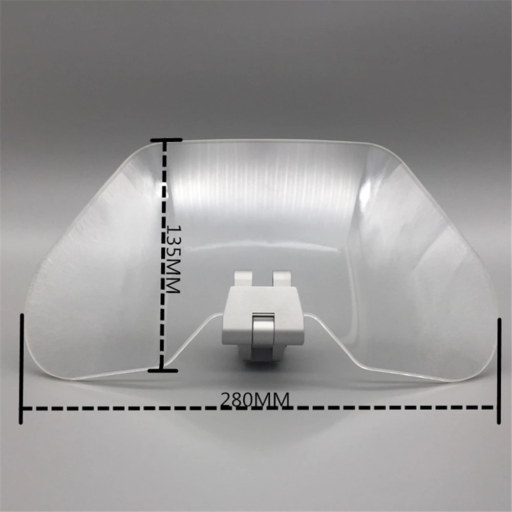 Регулируемый ветровой экран с воздушным потоком отражатель прозрачный спойлер