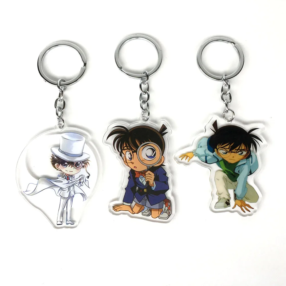 Детектив Конан аниме брелок Джимми Кудо Kaltou малыш Хаттори Sword Ran мури акрил