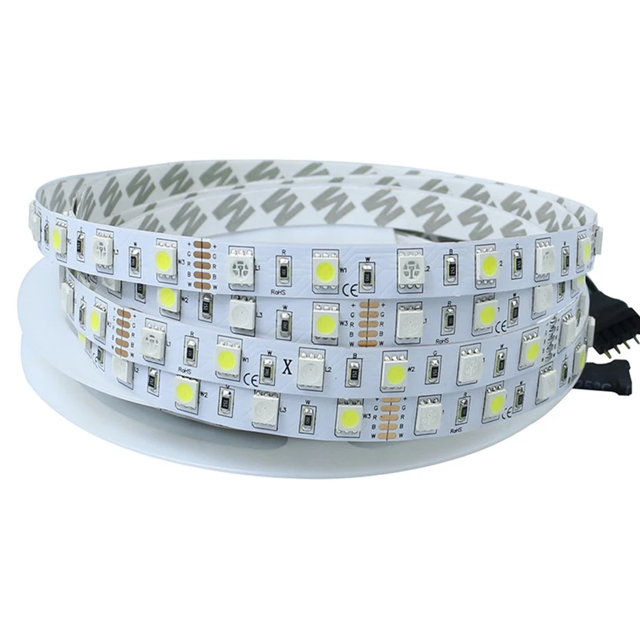 5 м светодиодный лента RGBW подсветка RGBWW полоса 12 В SMD 5050 60 s/m водонепроницаемый IP65