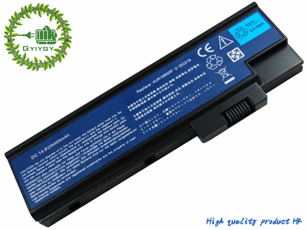 GYIYGY 8 батарея для ACER Aspire 3660 5600 5620 5670 7000 7100 9300 9400 9420 BTP BCA1 4UR18650F 2 QC218 BT.00803.014|battery for acer