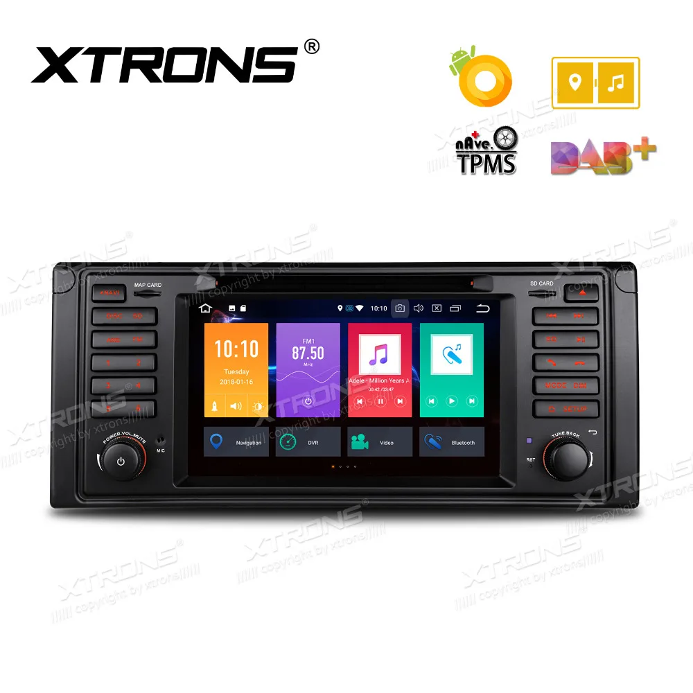XTRONS 7 &quotAndroid 8 0 Octa Core радио автомобиль DVD плеер gps 4G стерео для BMW E39 M5 1999 2000 2001 2002 2003