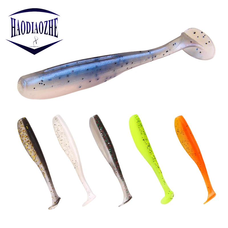 20 шт./лот Морская Рыбалка приманки Shad Мягкая приманка 6 5 см 1 9 г Isca искусственные