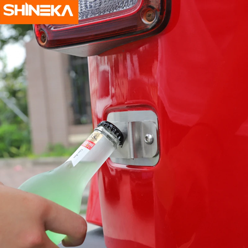 Автомобильный открывалка для бутылок SHINEKA Jeep Wrangler JK 2007 2017 автомобильный Rubicon