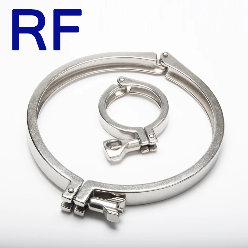 RF 3 5 &quotодноконтактный зажим из нержавеющей стали 304 тройной клевер санитарный
