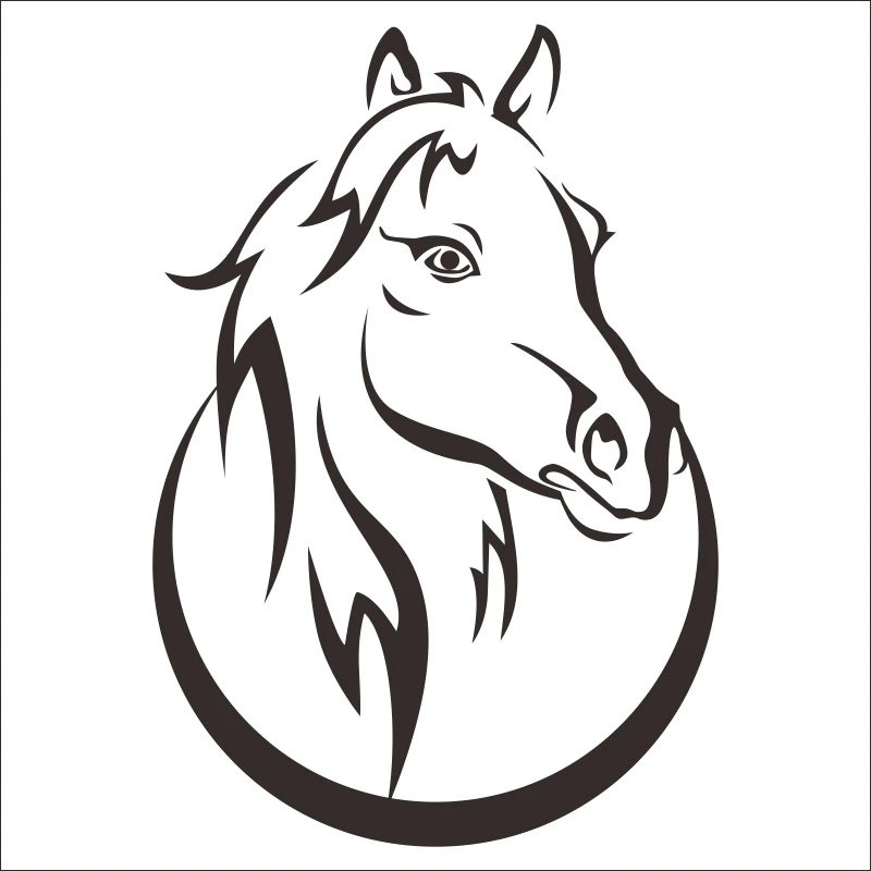 Наклейка с надписью Mustang и Pegatina coche ventana vinilo cartel divertido|Наклейки на стену| |