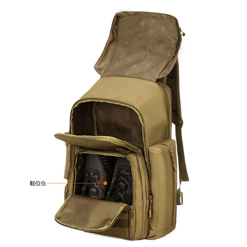 Нейлоновый рюкзак унисекс винтажный большой водонепроницаемый ранец для