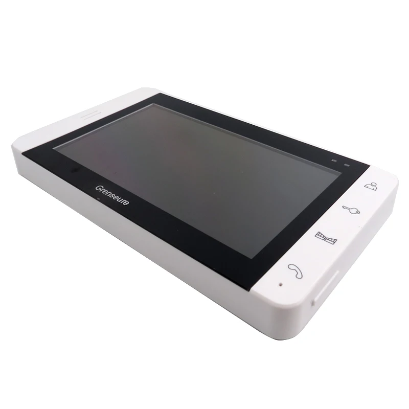 Бесплатная доставка Новый проводной 7 &quotTFT LCD белый экран видео домофон система с