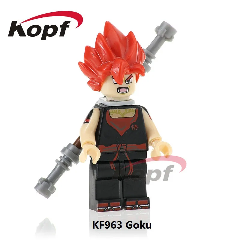 KF963 Without Box KF8027 Супер Герои Dragon Ball Z цифры Гоку идеальный Cell Старт Android 20 конструкторных блоков, Детские кубики, модель, подарок для детей игрушки - Цвет: KF963 Without Box