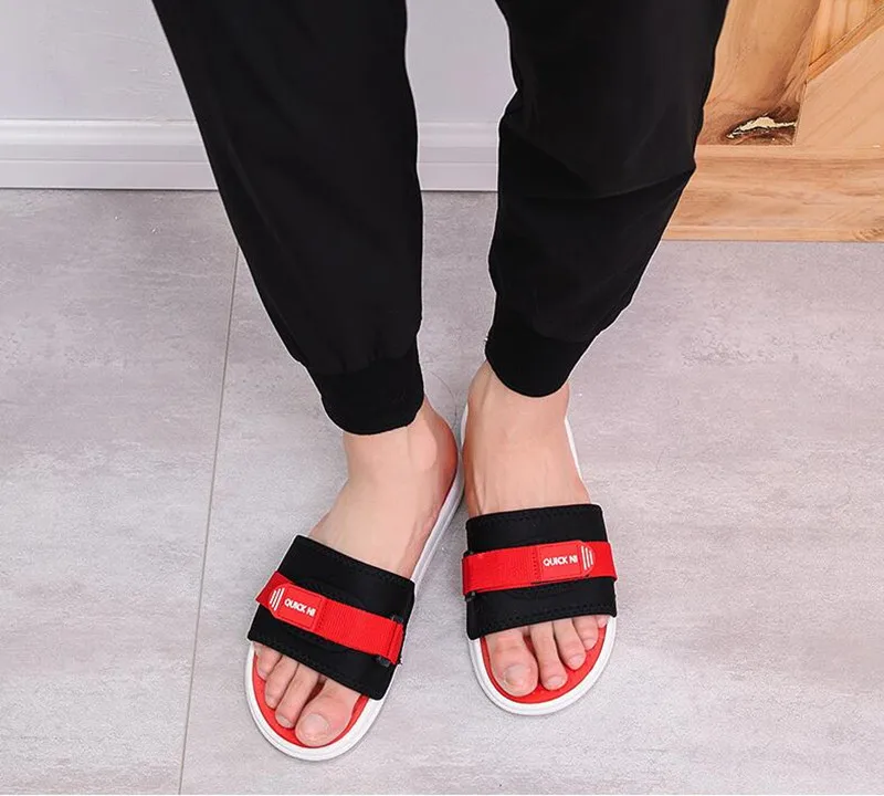 Home slipper man Summer Indoor Home Bath Anti-skid Household Thick Bottom Outdoor Men's Sandals