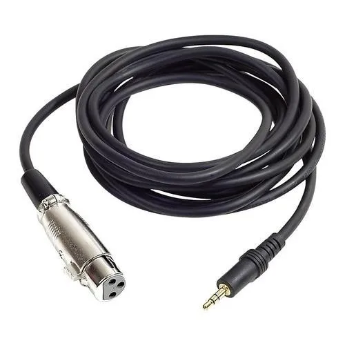 2 5 м микрофонная линия ISK Φ/C4 3 мм к женскому XLR двухъядерный экранированный