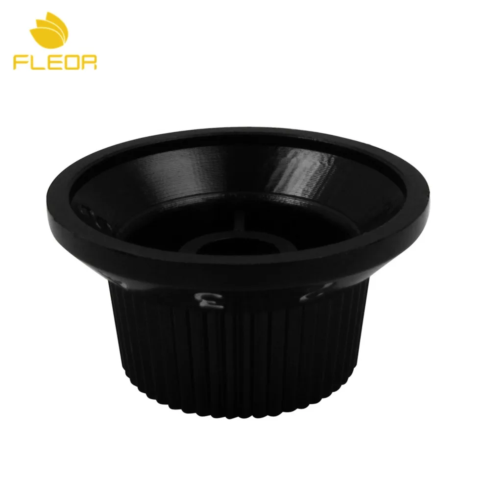 FLEOR 4 комплекта ручек для электрической гитары 2T2V черный цвет регулировка