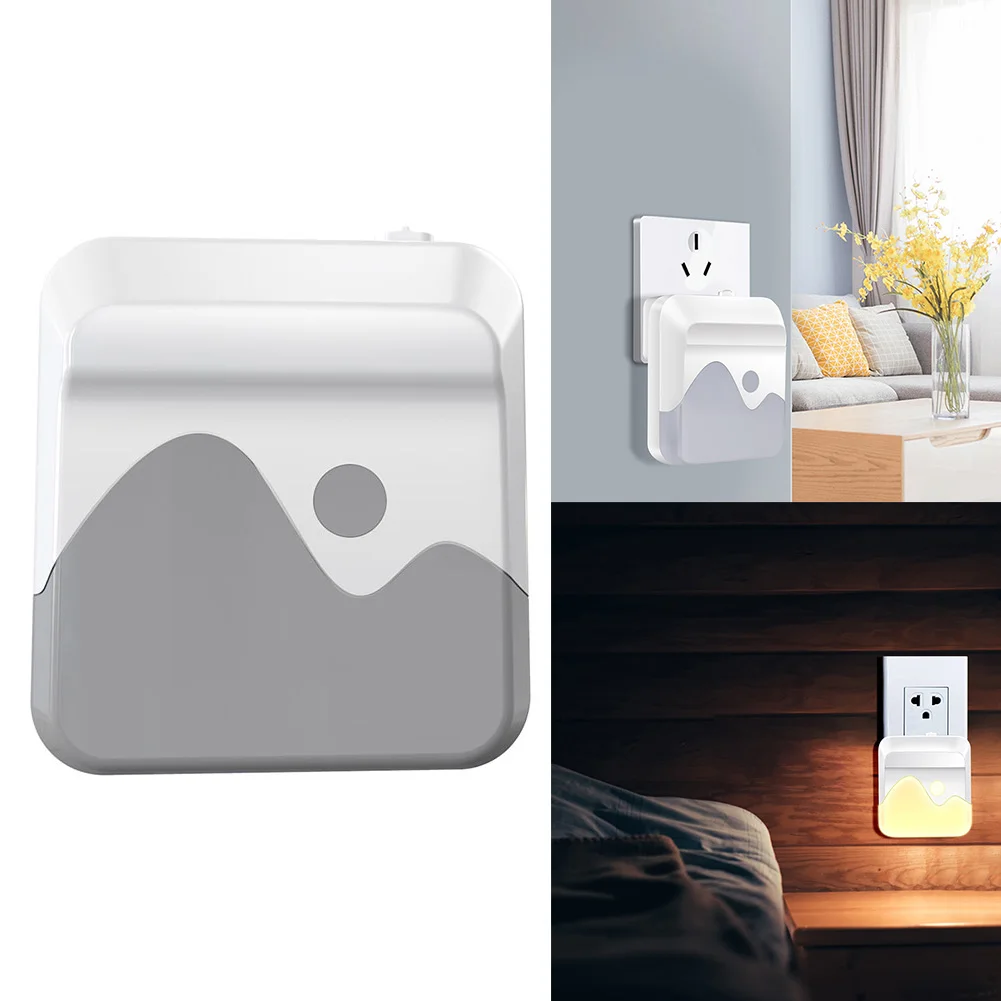 Вечерние светодиодный светильник для дома ночник прикроватная квадратная