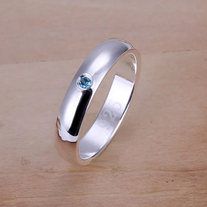 Посеребренное кольцо высокое качество модные ювелирные изделия без никеля