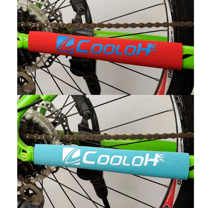 Красочная велосипедная оправа защита цепи Велоспорт MTB горный велосипед