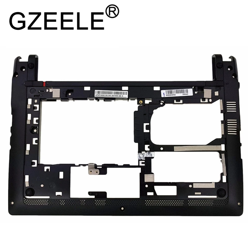 GZEELE новый для ACER ASPIRE ONE D255 D255E E100 HAPPY нижний регистр база черный ноутбук Нижняя