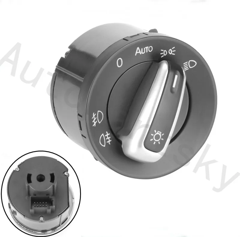 5ND941431B 3C8941431A 5ND941431A переключатель автомобильной фары для VW Volkswagen Golf GTI MK5 MK6 Jetta Passat B6