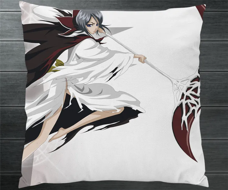 Отбеливатель Kurosaki Ichigo Dark. Рукия Фанарт 40*40 см двухсторонняя зеркальная Обложка
