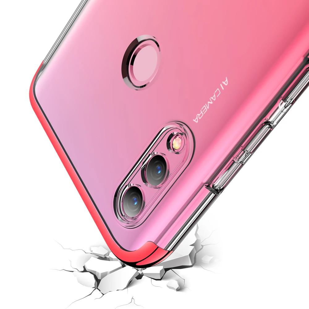 P Smart 2019 360 Защита Прозрачный футляр для huawei Honor 10 Lite пленка поликарбонат
