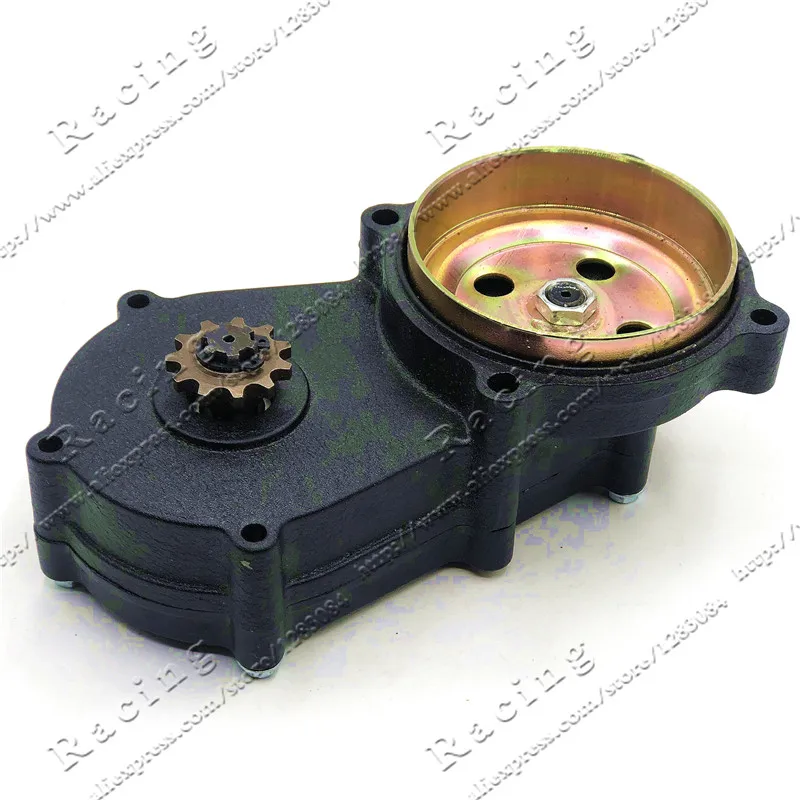 

T8F Dual Chain Clutch Gear Box 11 13 14 17 19 20 Tooth for 43CC 47CC 49CCBlack Mini Moto Pit Dirt Bike Quad ATV Buggy Go kart