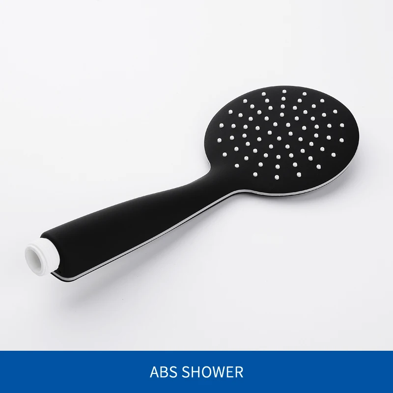 Shower Only Черный ручной душ Набор ABS ванная комната опрыскиватель экономии воды ручной душ со шлангом Набор - Цвет: Shower Only