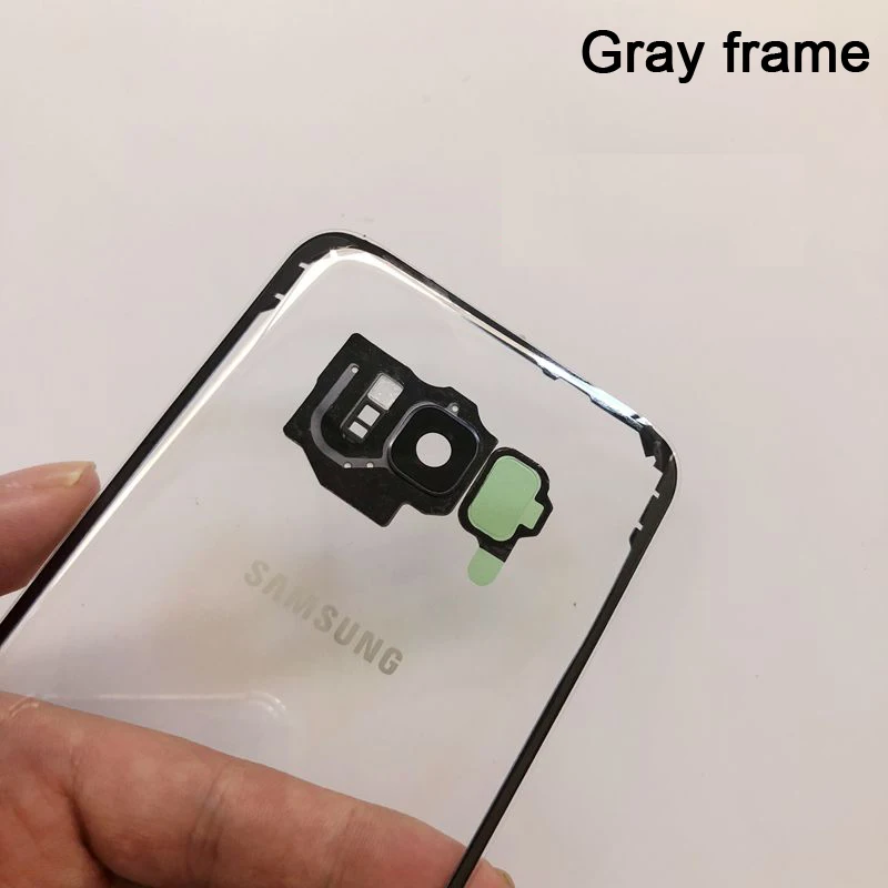Оригинальный прозрачный чехол для SAMSUNG аккумулятора Samsung GALAXY S8 G9500 G9508 Plus G9550 +