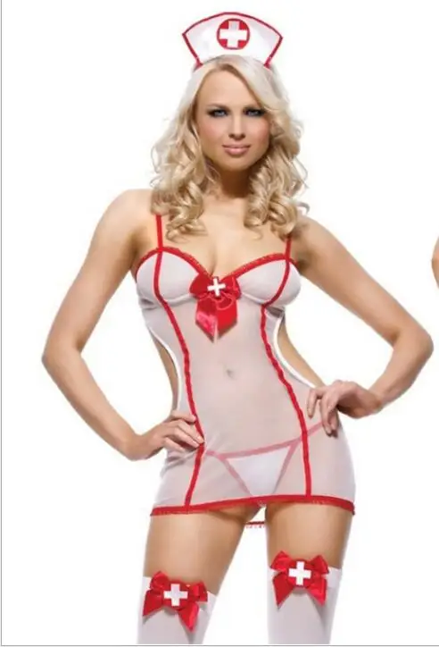 Сексуальное нижнее белье размера плюс Косплей порно эротический костюм