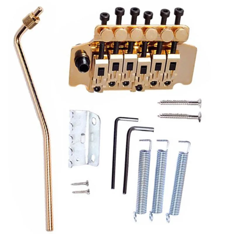 

1Set Gold Tremolo System Double Locking Guitar Tremolo Bridges