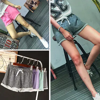 Шорты женские повседневные облегающие пикантные свободные штаны верхняя одежда