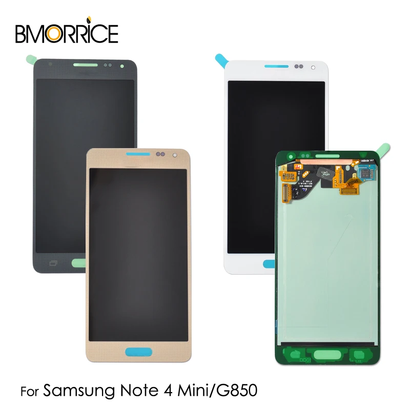 Супер AMOLED для Samsung Alpha Note 4 MINI G850 G850F SM ЖК дисплей сенсорный экран дигитайзер OLED