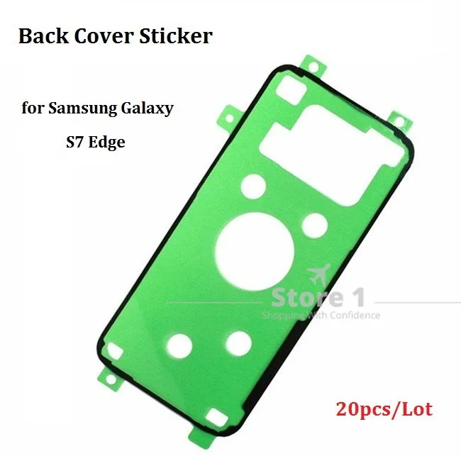 Bepskinlun 20 шт./лот клейкая лента на заднюю крышку батарейного отсека для Samsung Galaxy S7