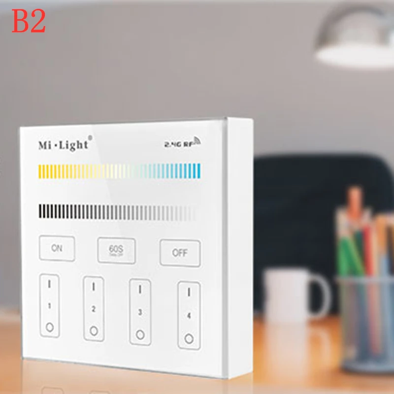 Mi light 2 4 г B1/B2/B3/B4 зоны Яркость тусклый mi нг/RGB/RGBW/CCT сенсорная смарт-панель led диммер