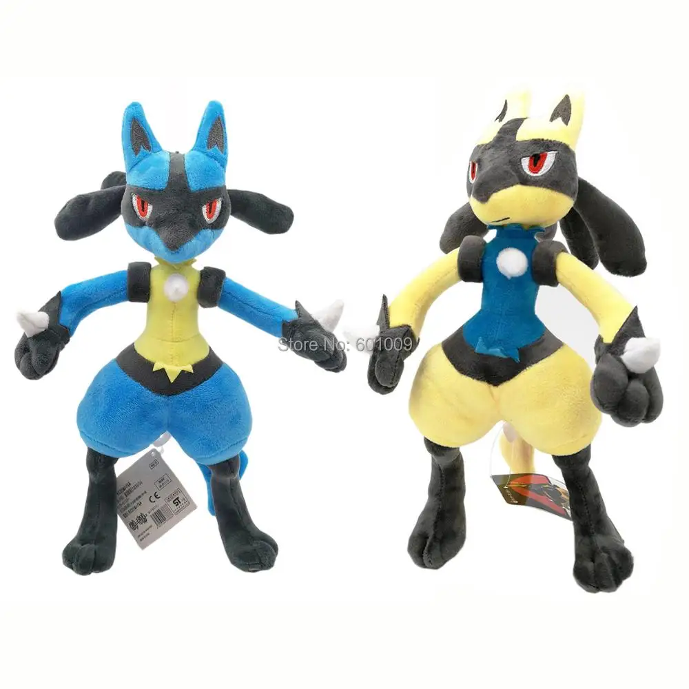 Блестящая плюшевая кукла Lucario 28 30 см мягкие лучшие подарки розничная
