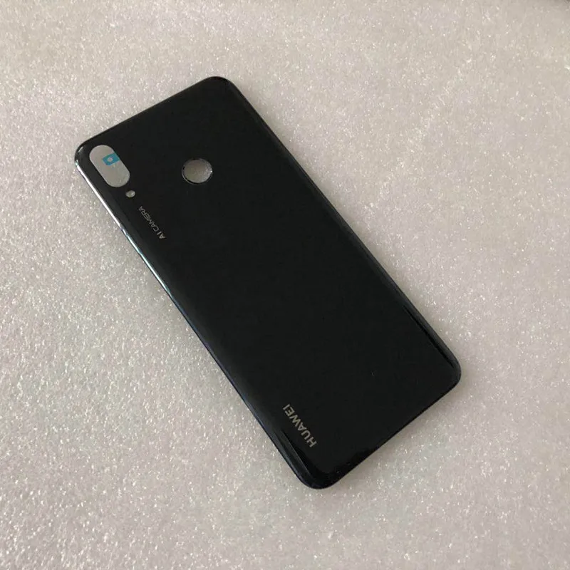 Чехол для huawei Y9 /Enjoy 9 plus, задняя крышка для батареи, чехол с боковой кнопкой питания, стеклянная линза для камеры, задний корпус