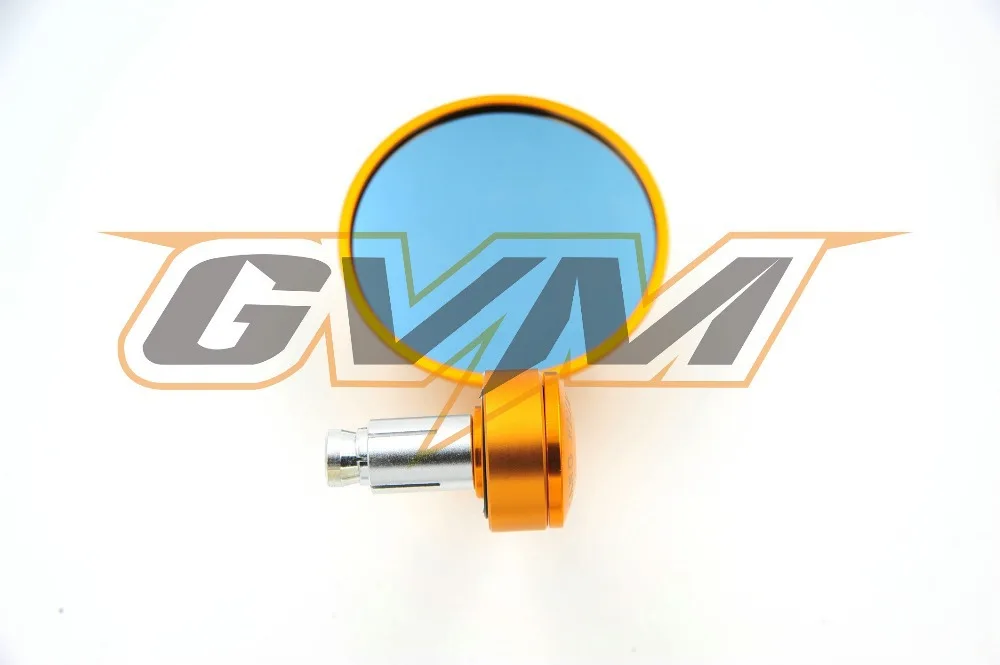 Free shipping vintage classic Golden CNC rear view mirror back For all motorcycles fit inside diameters of 13 or 17mm | Автомобили и