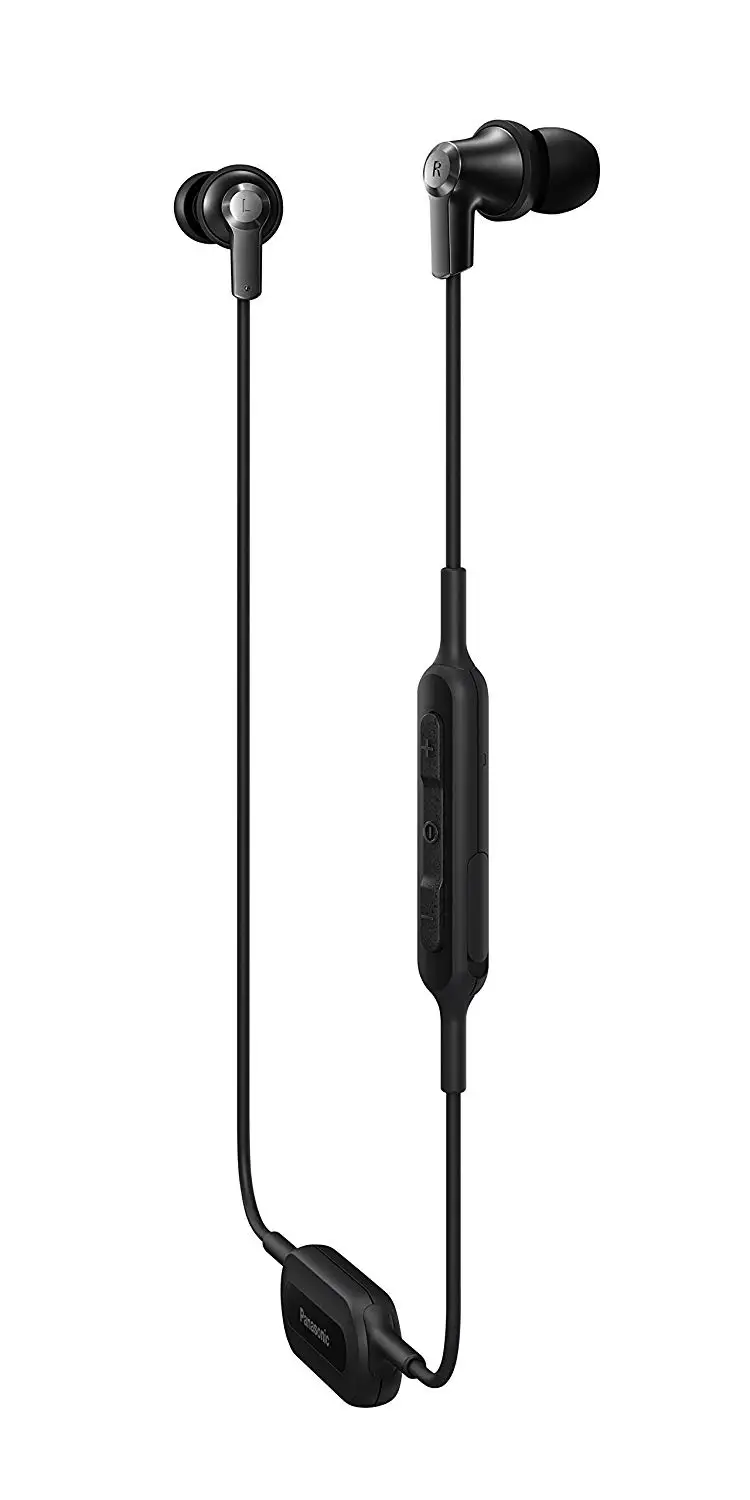 Черный Panasonic Bluetooth совместимые беспроводные наушники 9 мм неодимовый драйвер - Цвет: Черный