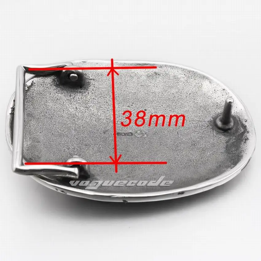 LINSION 316L перо из нержавеющей стали Мужская Байкерская Рок Панк ременная пряжка Q024 |