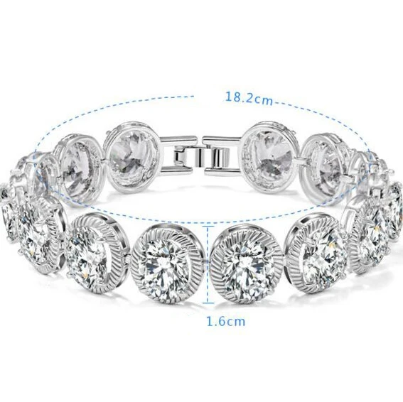 Женский Браслет манжета с кристаллами и фианитами|a bracelet|bracelet fashionbracelet multicolor |