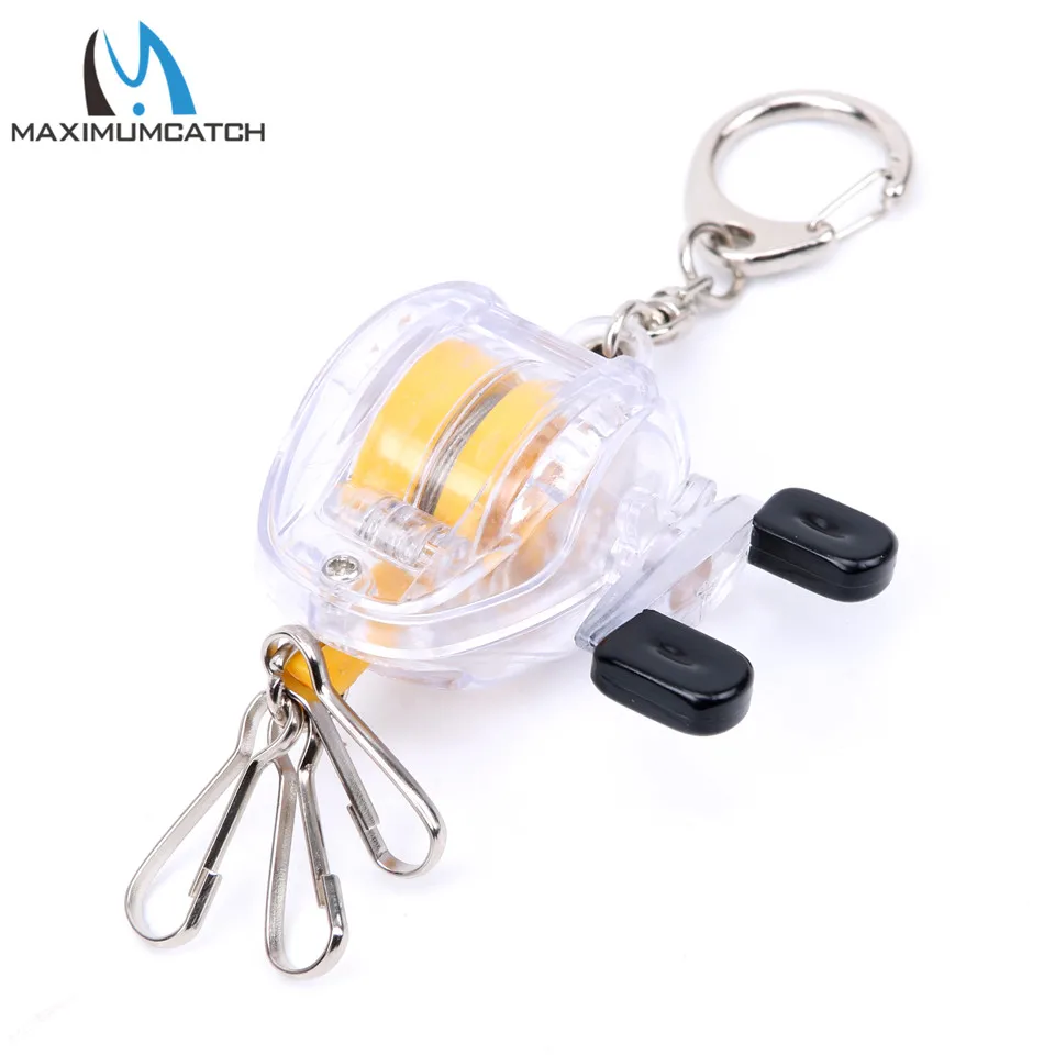 Maximumcatch 2 шт. брелок Zinger Fly Fishing Reactor baitcasing катушка кольцо рыболовный инструмент |