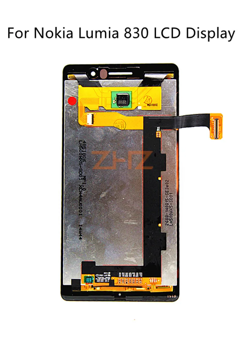 ЖК-дисплей с дигитайзером сенсорного экрана в сборе для Nokia Lumia 830 запасные части