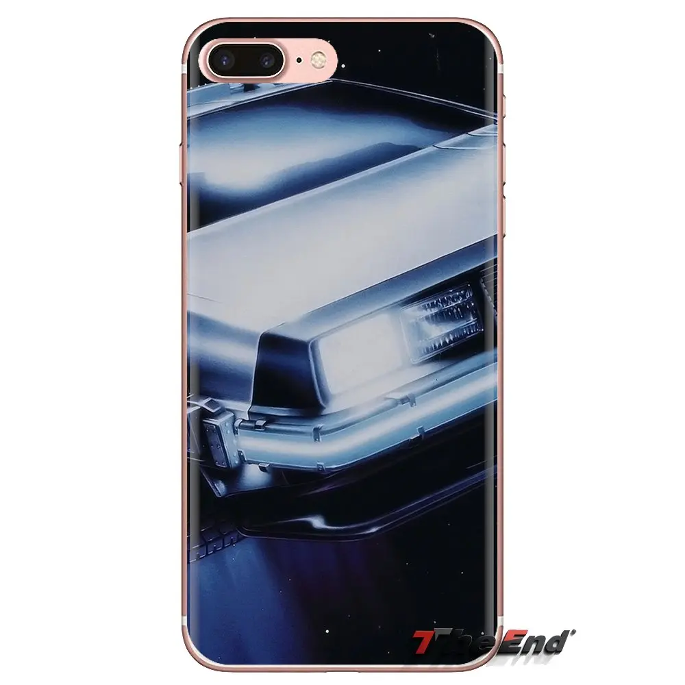 Soft Transparent Case Covers Delorean wallpaper For Xiaomi Mi3 Samsung A10 A30 A40 A50 A60 A70 Galaxy S2 Note 2 Grand Core Prime |