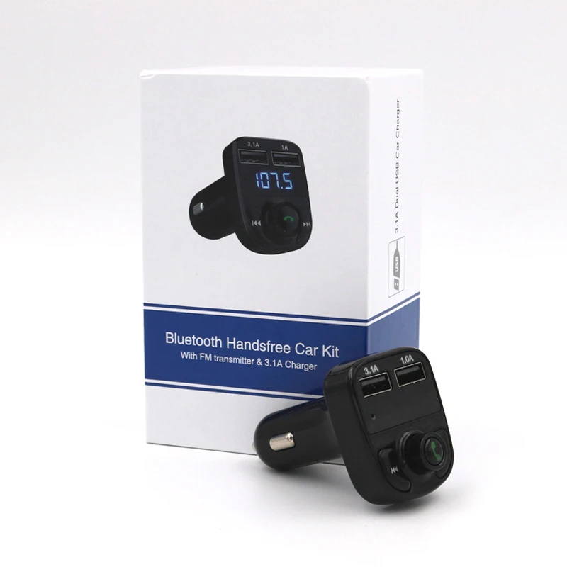 Bluetooth Автомобильный MP3-плеер с USB зарядным устройством автомобильный Aux модулятор