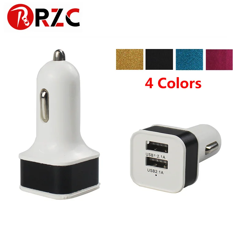 ZOLIZDA 2 в 1 USB Автомобильное зарядное устройство Зарядка Зажигалка на