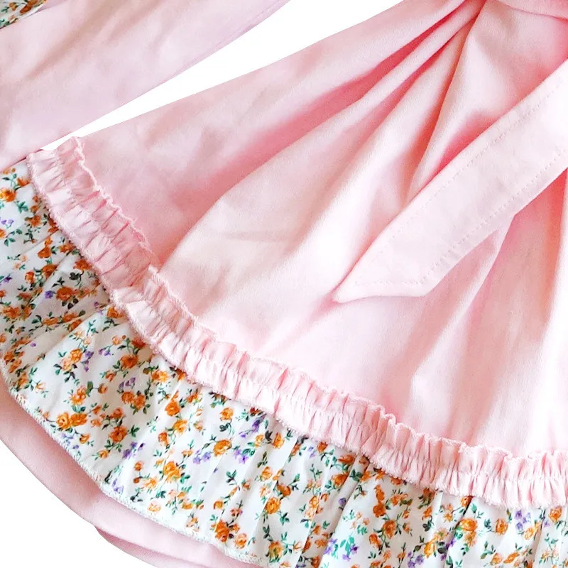 Пальто для девочек на весну и осень Качественная верхняя одежда малышей