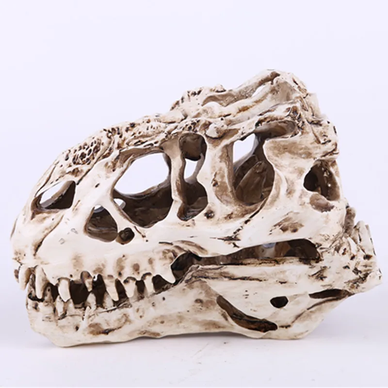 Tyrannosaurus Череп Смола Модель древнее существо скелет динозавра керамическая