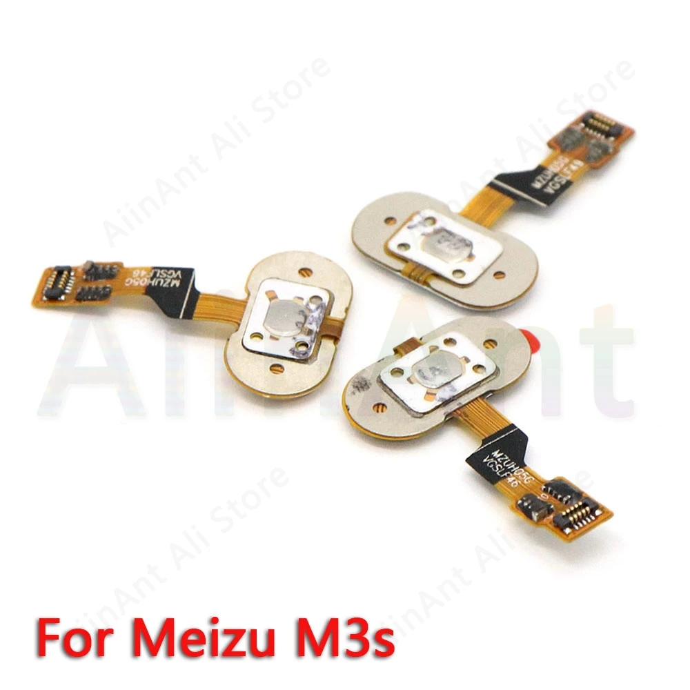 Оригинальная Кнопка возврата отпечатков пальцев Home Key сенсорный датчик ID гибкий