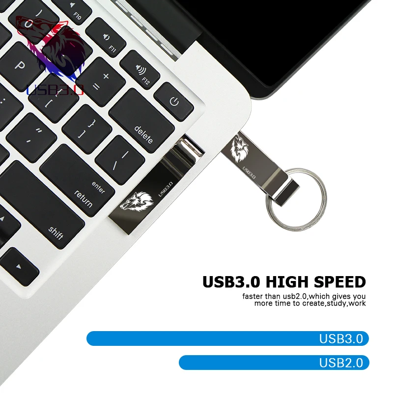 Бесплатная доставка usb 3 0 флеш накопитель 128 Гб 64 металлический USB брелок для