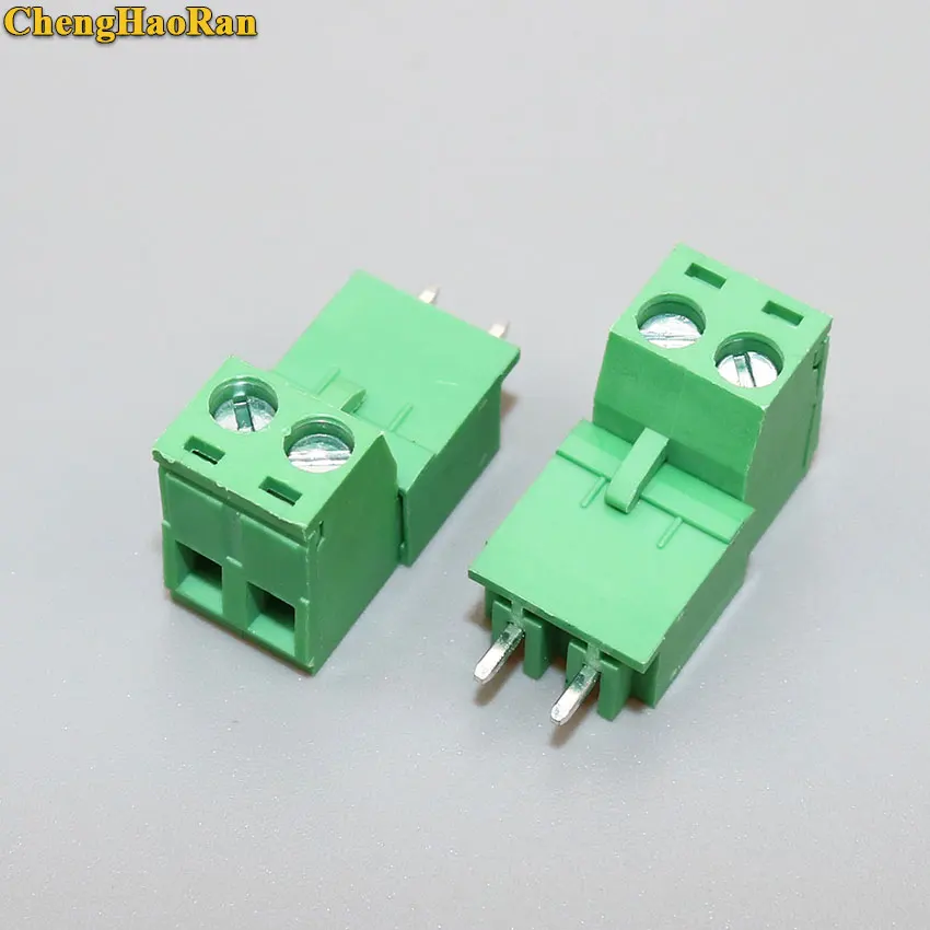 ChengHaoRan Pitch 5.08mm 2P 3P Screw Plug-in PCB Terminal Block Close Straight Pin male/female Pluggable Connector | Обустройство