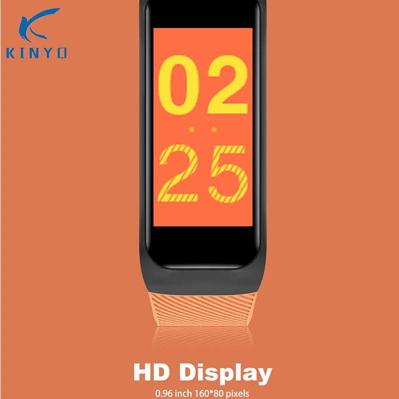 Улучшенный спортивный смарт браслет с пульсометром Bluetooth для измерения